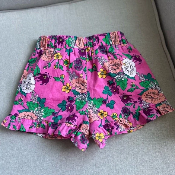 Janie and Jack kids colorful flower shorts! New! Never worn.